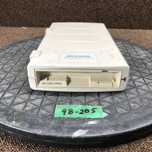 98-205 激安 レトロPC パーツ MOドライブ MO DISK DRIVE 230MB MITSUBISHI 三菱 MK230FB SCSI 動作未確認 ジャンク