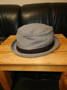 ニューヨークハット NEW YORK HAT サイズL MADE IN USA ポークパイハット 帽子 コットン 