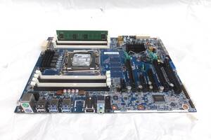 HP Z440用 マザーボード E5-1620V3/4BGメモリー付き 動作画面有