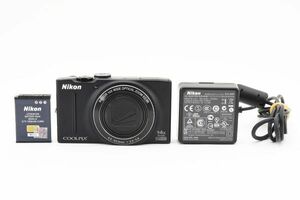 ★☆Nikon ニコン COOLPIX クールピクス S8200 コンパクトデジタルカメラ ブラック #6732☆★