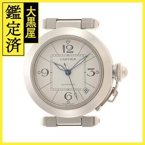 Cartier カルティエ パシャC W31074M7 SS ステンレススチール ホワイト オートマチック 【460】2148103736780