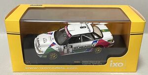 イクソ モデルス 1/43 スバル レガシィRS No.6 A.バタネン/B.ベルグルンド 1992 WRC 1000湖ラリー 総合4位