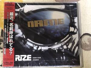 ★非売品CD　RIZE/ライズ「name」 見本盤 　promo only レア盤　japan mint sample