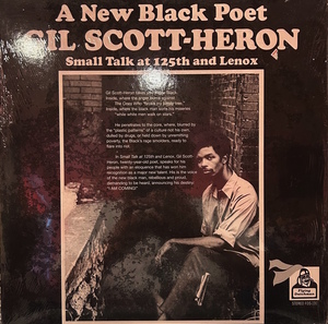 Gil Scott-Heron - Small Talk At 125th And Lenox / Gil Scott-Heronの1stアルバムでありブラック・ミュージックにおける大傑作！