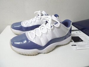 ◆国内正規 2024 美品 30cm Nike Air Jordan 11 Retro Low Diffused Blue 箱タグ完備 FV5104-104 ナイキ ジョーダン スニーカー