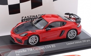 PMA　1/43　ポルシェ・718(982)ケイマン GT4RS　red　2021　ドイツショップ限定200台 