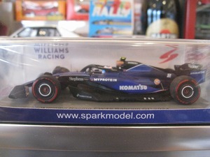 ★Newスパーク1/43ウイリアムズレーシング FW46 バーレーンGP 2024 #2 Logan Sargeant☆S9525 