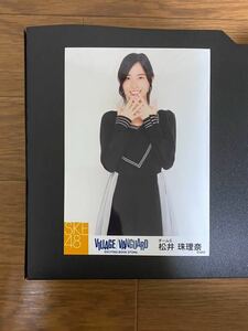 SKE48 松井珠理奈 写真 VILLAGE VANGUARD 金の愛、銀の愛 1種