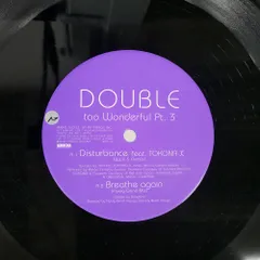 国内盤 DOUBLE/TOO WONDERFUL PT.3/LABSOUL LSR077 12