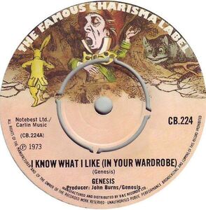 英7 Genesis I Know What I Like (In Your Wardrobe) CB224 Charisma /00080