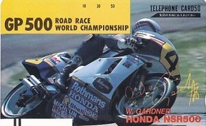 ●ワイン・ガードナーGPライダー HONDA NSR500 GP500テレカ