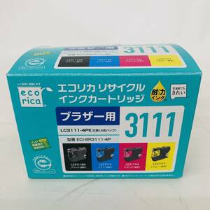 ECI-BR3111-4P ブラザー用互換４色 エコリカリサイクルカートリッジ※2400010332944