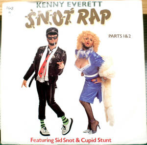 試聴 7inch. オールド・スクール KENNY EVERETT/SNOT RAP□old school disco hip hop house muro クボタタケシ