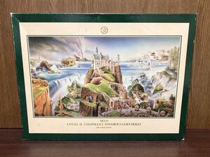 内袋未開封 No.19 LOYAL H. CHAPMAN’S INFAMOUS GOLF HOLES チャップマン ゴルフ ジグソー パズル JIGSAW PUZZLE 日本製 2000ピース