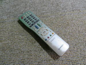 ★K-541★シャープ テレビリモコン GA366WJSA★ジャンク品 返品不可