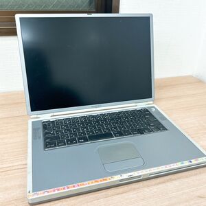 MacBook G4 Titanium(Apple) 2001年 Power Book G4 アップル ヴィンテージ マックブック パソコン PC ノートパソコン ノートPC