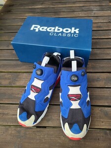 リーボック ポンプフューリー インスタ OG FURY INSTAPUMP REEBOK スニーカー 青 黒