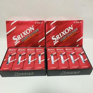 即決　送料込み　2ダース　ホワイト　スリクソン　ディスタンス　ボール　DUNLOP SRIXON DISTANCE 　　新品