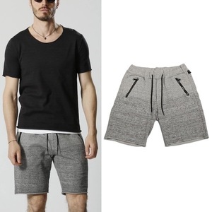 一度着2.8万 wjk gradation cut-off shorts　カットオフ ショーツ パンツ スウェット　　　AKM ジュンハシモト 1piu1uguale3