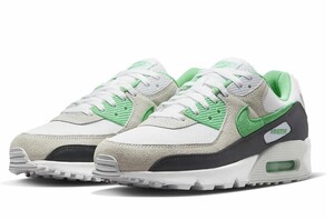 NIKE ナイキ エア マックス 90 NIKE AIR MAX 90 　ホワイト/アンスラサイト/ピュアプラチナム/スプリンググリーン DM0029-104