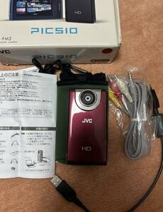 JVCケンウッド JVC HDメモリーカメラ PICSIO GC-FM2 日本ビクター　KENWOOD