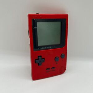 ゲームボーイポケット 本体 レッド 赤 MGB-001 GB 任天堂 Nintendo ニンテンドー レトロゲーム GAME BOY Pocket