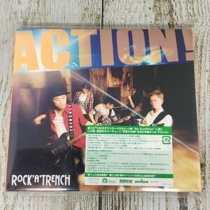 SCD02-26 「中古CD＋DVD」 ROCK’A’TRENCH　/　ACTION!　●　初回限定盤（デジパック仕様）　ロッカトレンチ　アクション!
