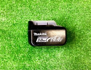 ★美品良好品★makita/マキタ・BL1430B・14.4V・3.0A・純正リチウムイオンバッテリー・残量表示機能付★動作確認済★【入札禁止地域有】