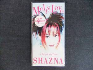 CDシングル8㎝-3　　　　 　SHAZNA　　Melty Love　ラベル タグ付き　シャズナ　同梱可能　ロックバンド　IZAM　ラベル タグ付き　シール付