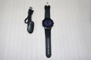 （動作品）GreenOn グリーンオン THE GOLF WATCH A1 GPS スマホ連携 充電ケーブル付き