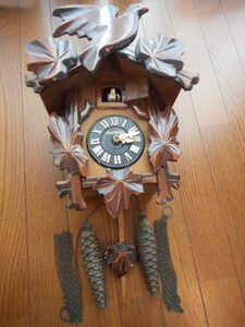 MI-KEN CLOCK ミケン 御研機器 CUCKOO　KN1814 513 カッコウ時計 鳩時計 カッコー　日本製