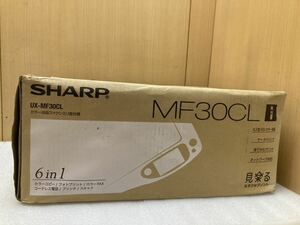 RE0355　未開封保管品 SHARP シャープ カラー液晶 ファクシミリ 複合機 UX-MF30CL 現状品 0801