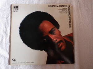 クインシー・ジョーンズ　『QUINCY JONES : WALKING IN SPACE』　３０ｃｍＬＰレコード　　 