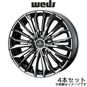 クレンツェ フェルゼン358エボ GS450h/GS350 10系 19インチ アルミホイール 4本 スーパーブラック 0040719 WEDS Kranze Felsen