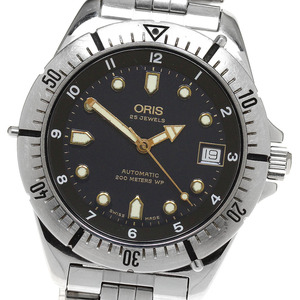 オリス ORIS 7401 クラシック スポーツダイバー デイト 自動巻き メンズ _840892