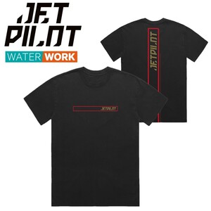 ジェットパイロット JETPILOT 2024 Tシャツ 送料無料 エレベート S/S Tシャツ W24606 ブラック L
