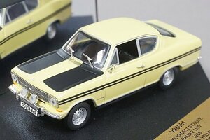 VITESSE ビテス 1/43 Opel オペル Kadett カデット B クーペ Rallye 1100 1966 ライトイエロー V98081