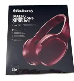 Skullcandy Crusher ANC ワイヤレスヘッドホン レッド