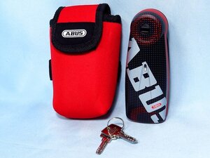 ◆ ABUS Detecto 7000 RS アラームディスクロック 防犯 セキュリティ ◆