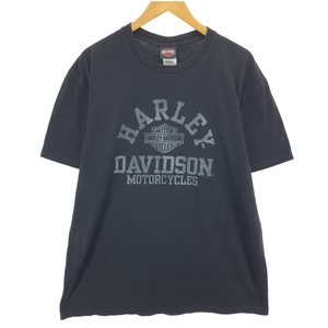 古着 ハーレーダビッドソン Harley-Davidson モーターサイクル バイクTシャツ メンズXL相当 /eaa467142