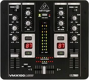 【中古】 ベリンガー DJミキサー 2ch USB オーディオインターフェース VMX100USB