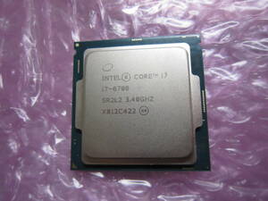 770★CPU Intel Core i7 6700 3.40GHz SR2L2 動作品