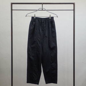 ■ Jil Sander ■ ジルサンダー テーパード スラックス コットン パンツ メンズ 黒 サイズ 44