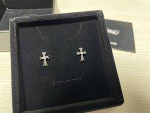 Chrome Hearts CH ピアス　クロムハーツ クロス　925 