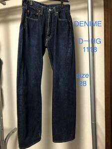 DENIME ドゥニーム D-HG1118 サイズ28 