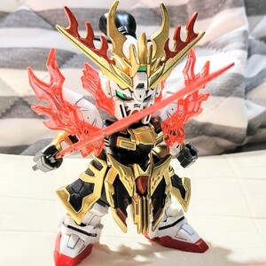 張飛ゴッドガンダム 三国創傑伝 SD BB戦士 ガンプラ 完成品 ジャンク