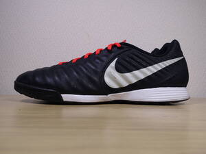 ◇ NIKE ナイキ レジェンド X 7 アカデミー TF レザー【AH7243-006】◇ 26.5cm サッカー フットサル シューズ ブラック