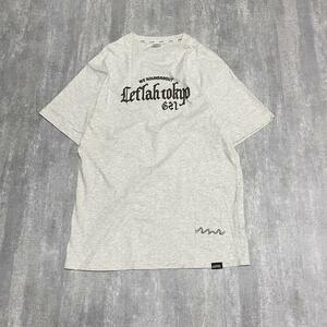 Tシャツ 半袖 レフラー LEFLAH センターロゴ L コットン 綿