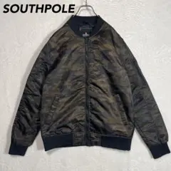 SOUTHPOLE サウスポール カモ 迷彩 ブルゾン フライトジャケット