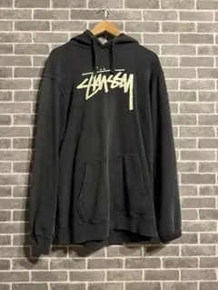 STUSSY ステューシー パーカー XL 黒 【古着】【中古】